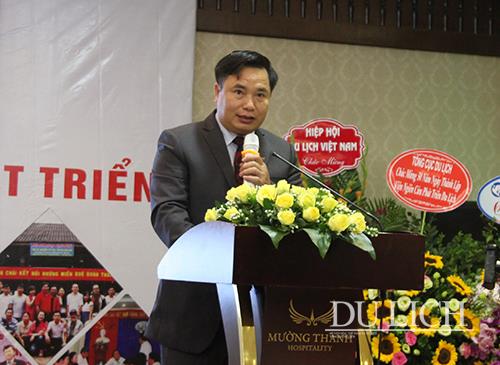 Viện trưởng Viện Nghiên cứu Phát triển Du lịch Nguyễn Anh Tuấn báo cáo khái quat thành tựu và định hướng phát triển của Viện
